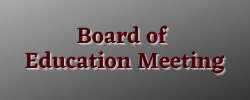  Board of Education Meeting